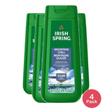 Irish Spring Mens Body Wash Mountain Chill Body Wash for Men Feel Fresh All Da 20 OZ (Pack of 4)