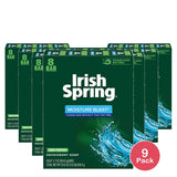 Irish Spring Moisture Blast Deodorant Soap 29.6Oz (Pack of 9)