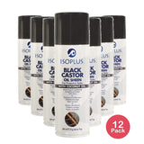 Isoplus Black Castor Oil Sheen Spray 9 Oz (Pack of 12)