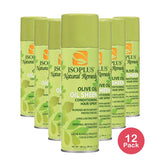 Isoplus Natural Remedy Olive Oil Sheen Hair Spray 7 oz. Unisex (Pack of 12)