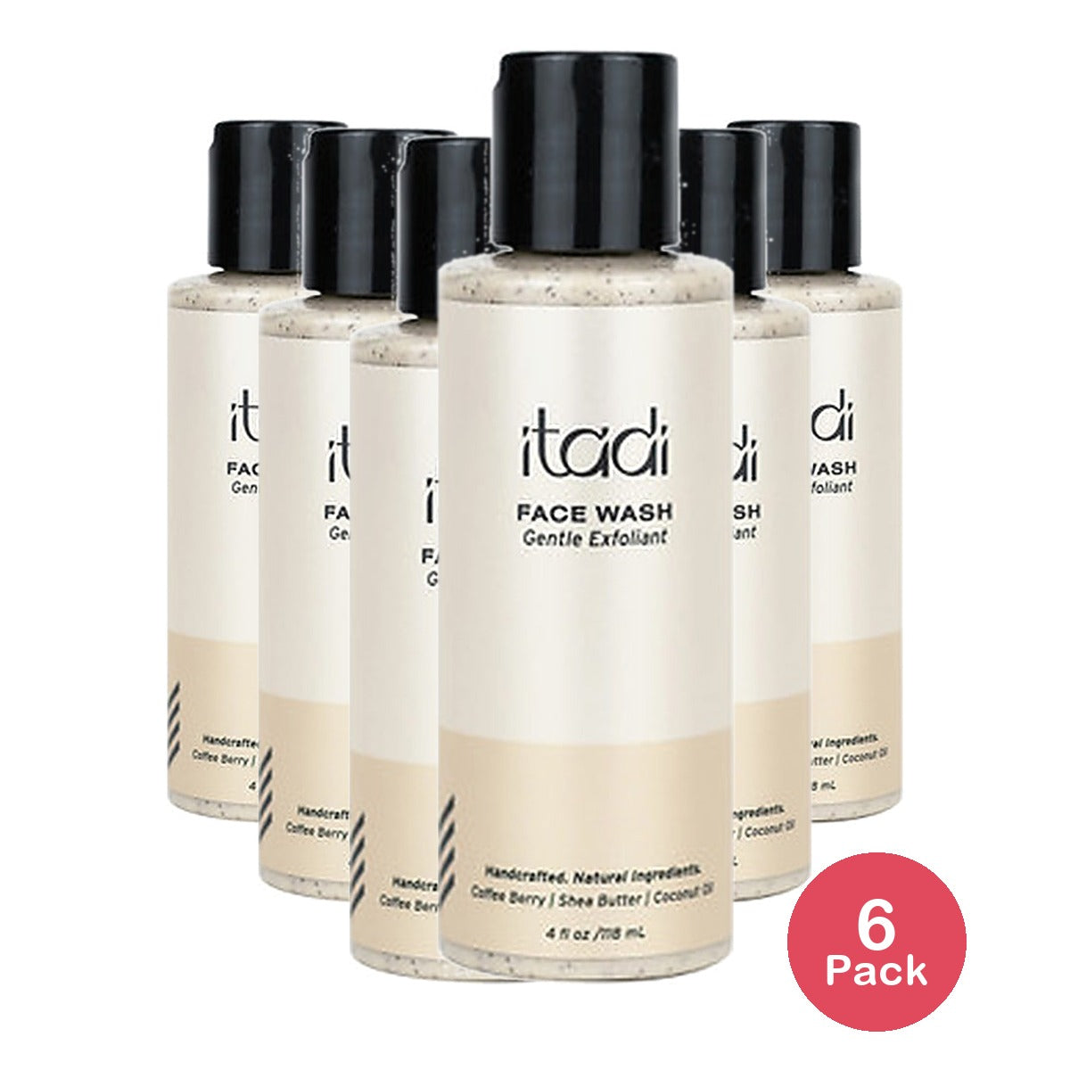 ITADI Face Wash 4 Fl Oz (Pack of 6)