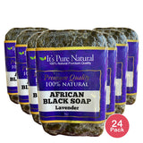 It's Pure African Black Soap Lavender 5 Oz (Pack of 24)