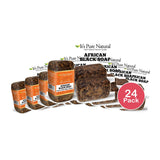 It's Pure Natural African Black Soap Shea Butter 5 Oz (Pack of 24)