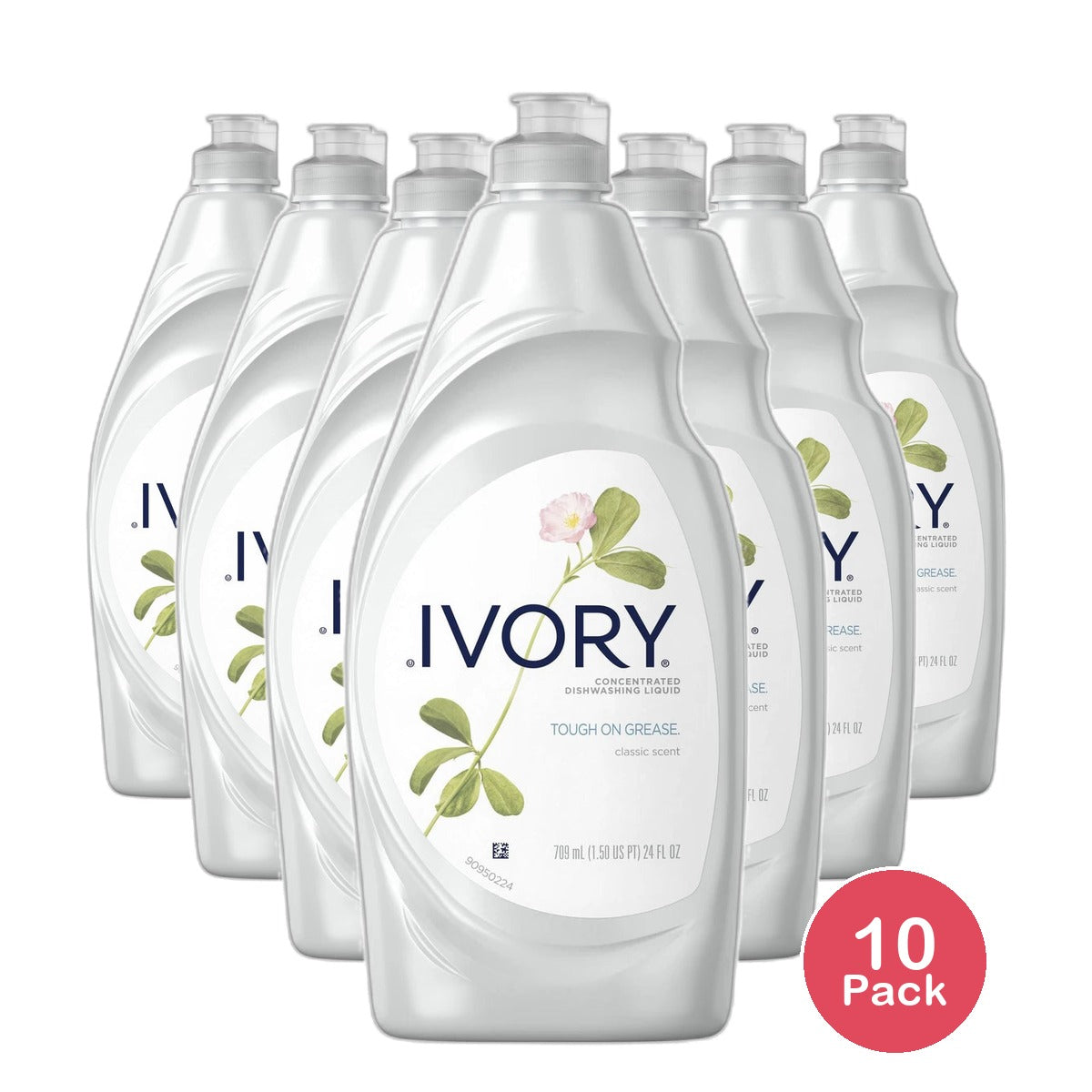 Ivory Ultra Classic Scent Dishwashing Liquid 24Oz (Pack of 10 ...