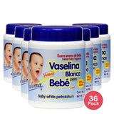 Jaloma Vaselina Baby White Petrolatum 2.11 Oz (Pack of 36)
