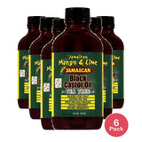 Jamaican Mango & Lime Black Castor Oil 4 Oz (Pack of 6)