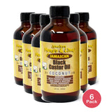 Jamaican Mango & Lime Black Castor Oil Coconut 2 Oz (Pack of 6)