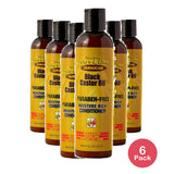 Jamaican Mango Lime - Black Castor Oil Moisture Rich Conditioner 8. Oz (Pack of 6)
