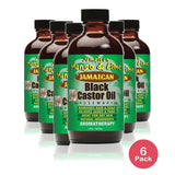 Jamaican Mango & Lime Black Castor Oil Rosemary 4 Oz (Pack of 6)