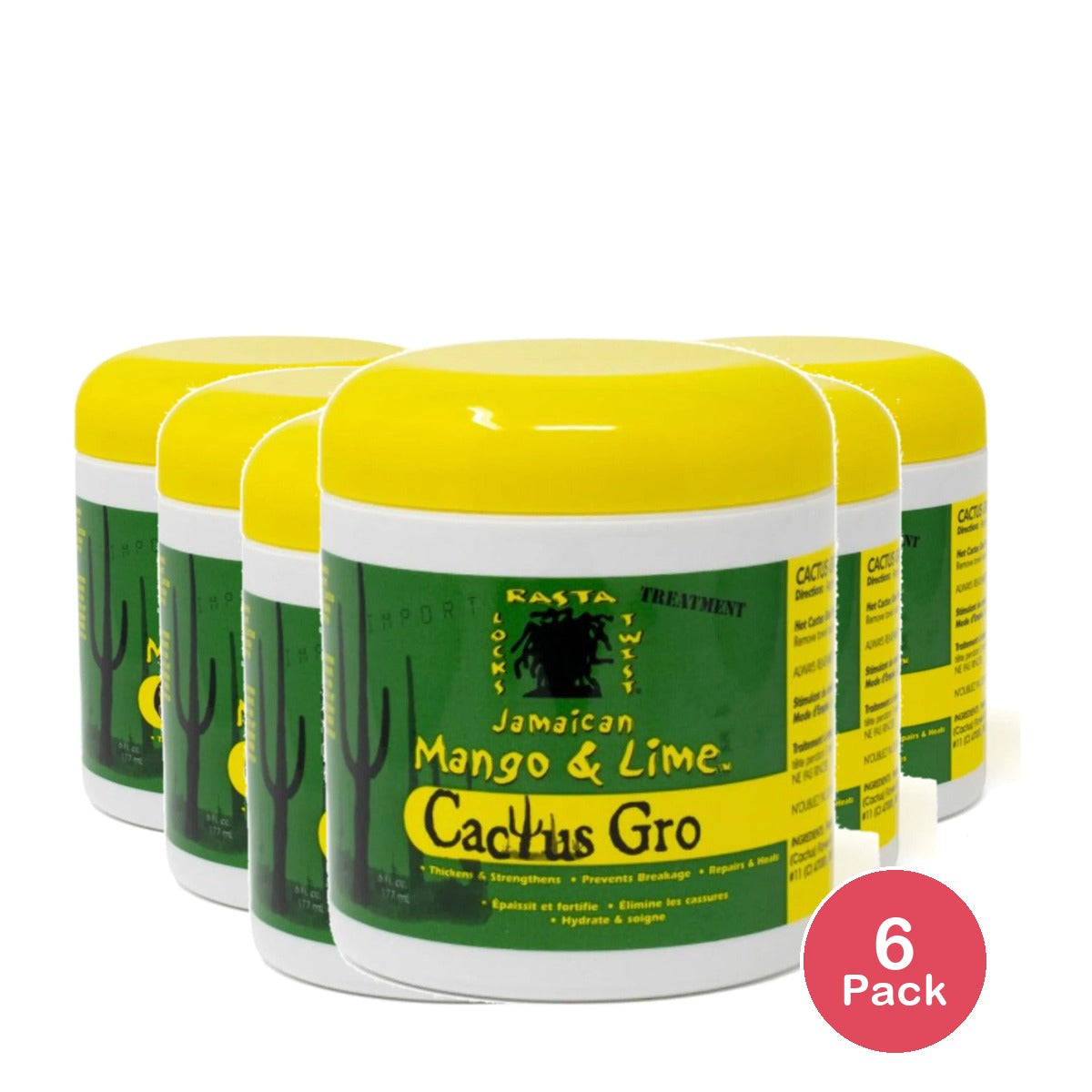 Jamaican Mango & Lime Cactus Gro 6 Oz (Pack of 6)