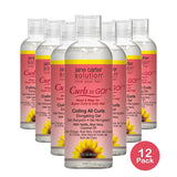 Jane Carter Solution Curls To Go Coiling All Curls Elongating Gel 2 Fl Oz (Pack of 12)