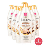 Jergens Enriching Shea Butter Moisturizer 21 Fl Oz (Pack of 6)