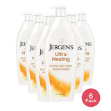 Jergens Ultra Healing Body Lotion Moisturizer for Dry Skin with Vitamins C 21 Fl. Oz (Pack of 12)