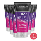 John Frieda Frizz-Ease Straight Fixation Smoothing Creme by John Frieda for Unisex 5Oz (Pack of 6)