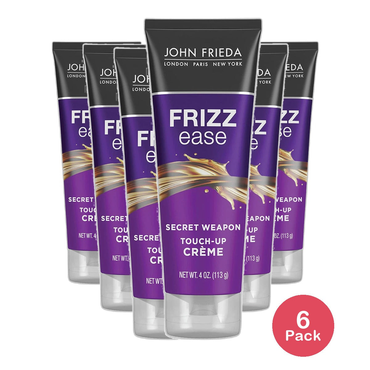 John Frieda Frizz Ease Touch Up Creme 4Oz (Pack of 6)