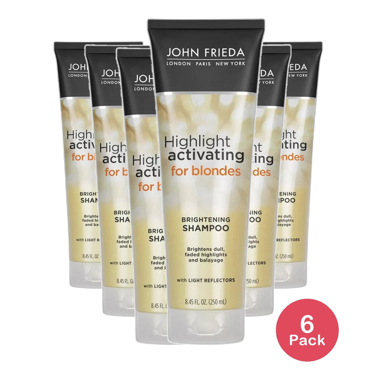 John Frieda Sheer Blonde Highlight Shampoo Champ 8.45Oz (Pack of 6)