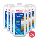 Johnson And Johnson Band-Aid Flex Fabric Travel Pack 8Ea 0.48Oz (Pack of 72)
