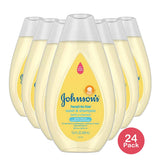 Johnsons Head To Toe Gentle Baby Body Wash And Shampoo For Sensitive Skin 13.6Oz (Pack of 24)