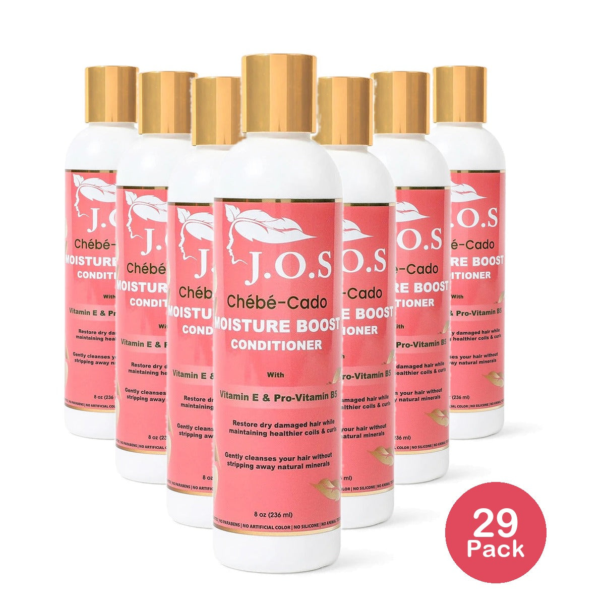 J’Organic Solutions Chebe-Cado Moisture Boost Conditioner – 8 Oz (Pack of 29)