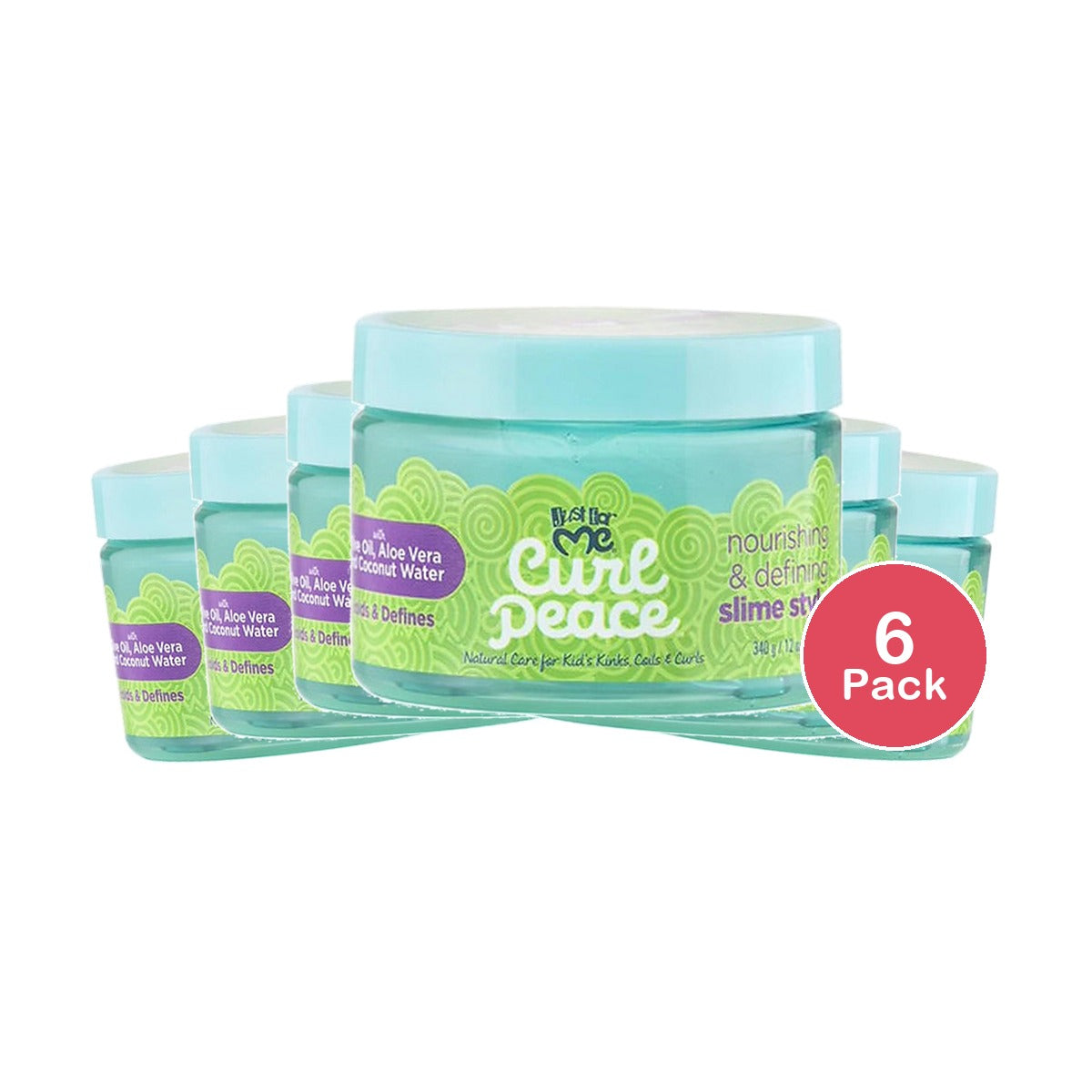 Just For Me Curl Peace Nourishing Slime Styler 12 Oz (Pack of 6)
