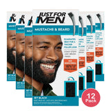 Just For Men Mustache & Beard Jet Black M-61 (Pack of 12)