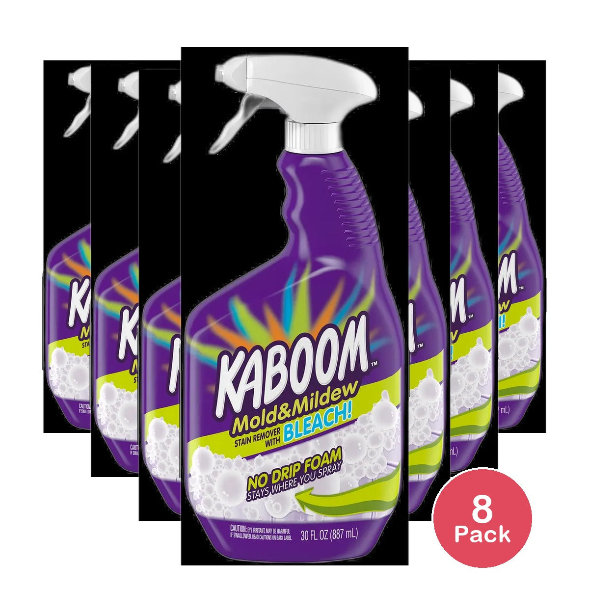 Kaboom No Drip Mold & Mildew Cleaner 30 oz (Pack of 8)