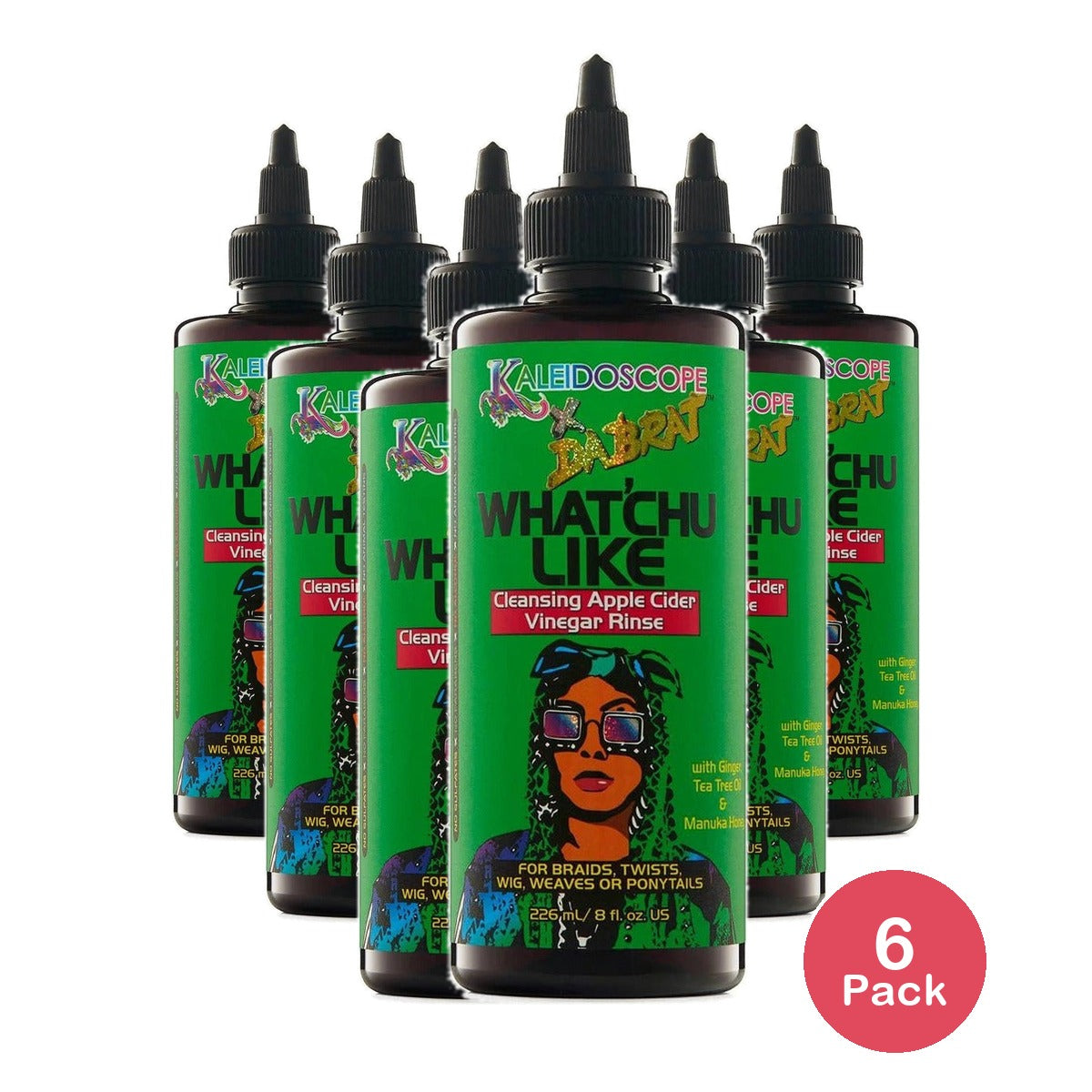 Kaleidoscope Da Brat What Chu Like Vinegar Rinse 8 Oz (Pack of 6)