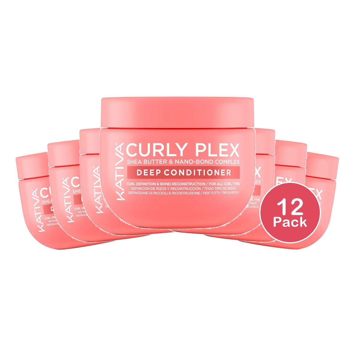 Kativa Curl Plex Deep Conditioner 15 Oz (Pack of 12)