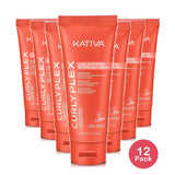 Kativa Curly Plex Curl Activator Gel 8 Oz (Pack of 12)