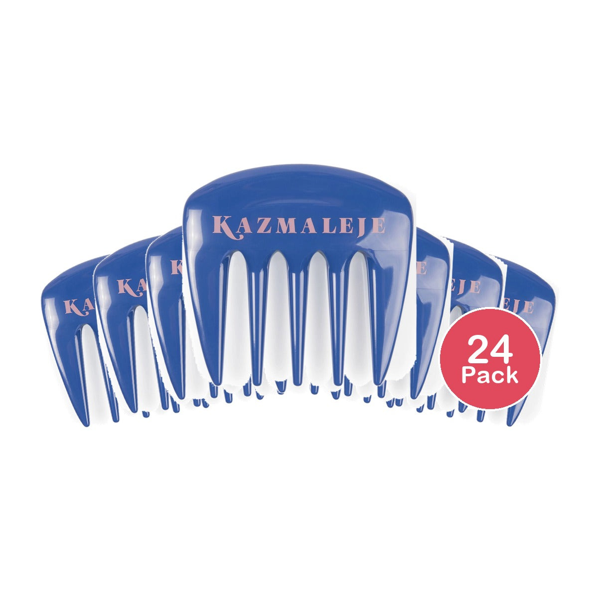 KAZMALEJE KurlsPlus Pick Hair Combs (Pack of 24)