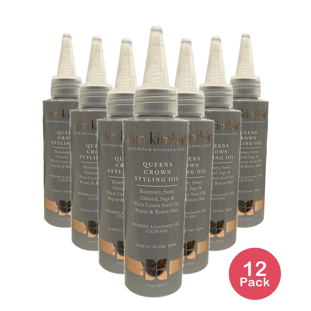 Kim Kimble Hair Repair Styling Oil 4 Oz (Pack of 12)