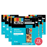 Kind Fruit And Nut Bar Almond And Coconut 1.4Oz (Pack of 72)