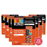 Kind Plus Peanut Butter Dark Chocolate Plus Protein Gluten Free Bars 1.4oz (Pack of 72)