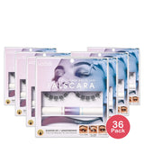 Kiss Falscara Eyelash Starter Kit 2.56oz (Pack of 36)