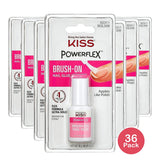 Kiss Powerflex Brush-On Nail Glue - 0.17 Oz (Pack Of 36)