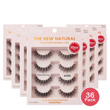 KISS Products The New Natural False Eyelashes Pearl Earring (Pack of 36)
