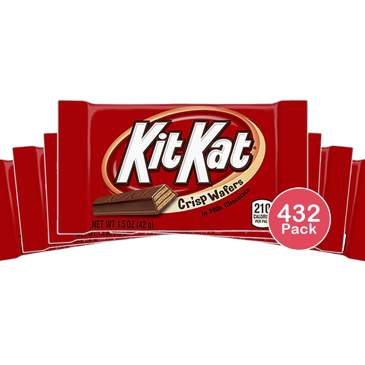 Kit Kat Chocolate Candy Bar Crisp Wafers 1.5Oz (Pack of 432)