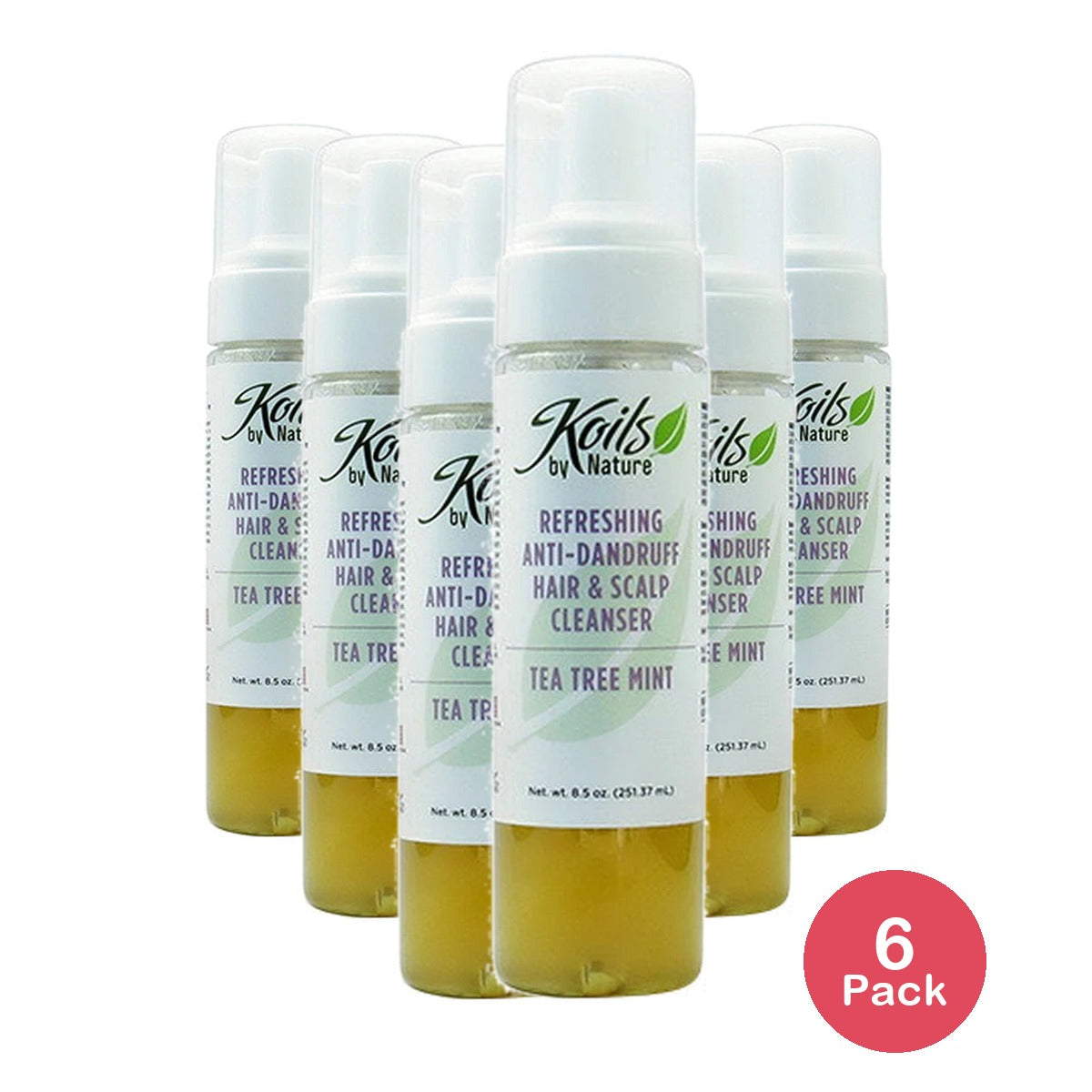 Koils by Nature 8.5 oz Hair Conditioners (Pack of 6)