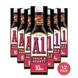 Kraft A.1. Thick & Hearty Steak Sauce 10 oz (Pack of 12)