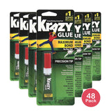 Krazy Glue Maximum Bond Gel 0.14Oz (Pack Of 48)