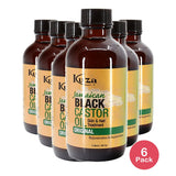 Kuza Jamaican Black Castor Oil Coconut 4 Oz (Pack of 6)
