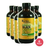 Kuza Jamaican Black Castor Oil Original 4 Oz (Pack of 6)