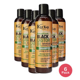 Kuza Jamaican Black Castor Oil Shampoo 8 Oz (Pack of 6)