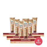 L'Oreal EverCreme Deep Nourish Moisturizing Sulfate Free Conditioner for Dry Ha 8.5 fl oz(Pack of 6)