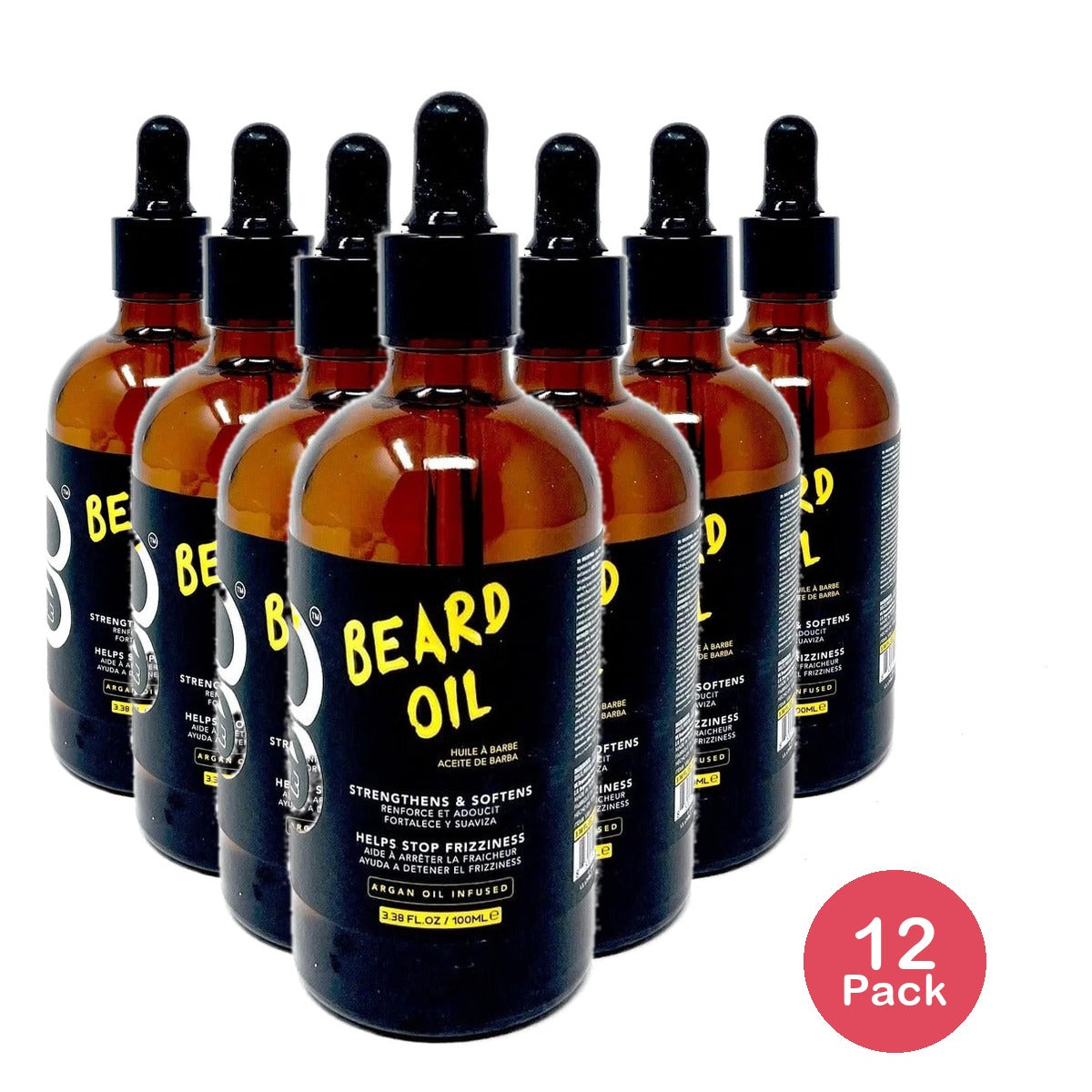 L3VEL3 Beard Oil 3.38 Oz (Pack of 12)