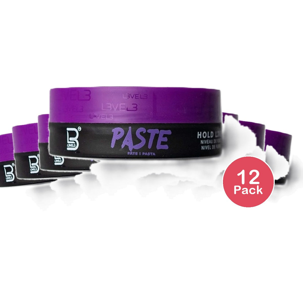 L3VEL3 Matte Finish Paste 5 Oz (Pack of 12)