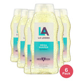 L.A. Looks Mega Shaper Hair Styling Gel 20Oz (Pack of 6)