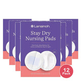 Lansinoh 20265 Disposable Nursing Pads, 60-Count Boxes (Pack of 12)