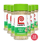 Lawry's Kosher Coarse Ground With Parsley Garlic Salt Bottle 6 OZ(Pack of 12)