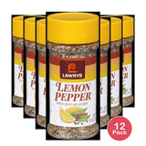 Lawry's Lemon Pepper with Zest of Lemon 4.5 oz (Pack of 12)